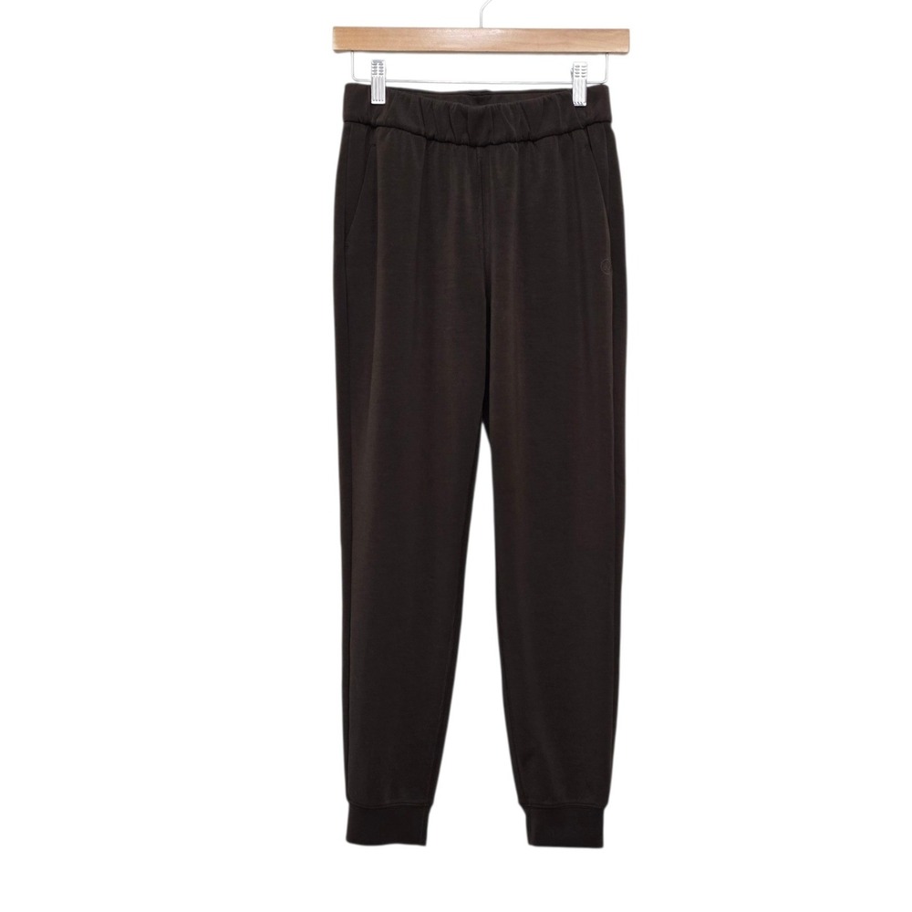 Prana Womens Dark Brown Tencel Blend Jogger Sweatpants Size XS Lightweight